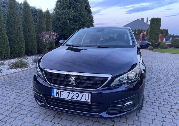 Peugeot 308 cena 46900 przebieg: 130000, rok produkcji 2020 z Puszczykowo małe 407